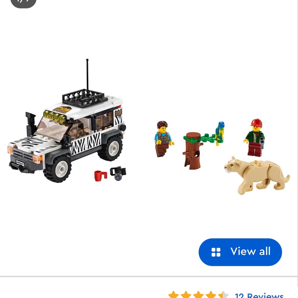 LEGO Zebra-Striped Off-Road Adventure Set